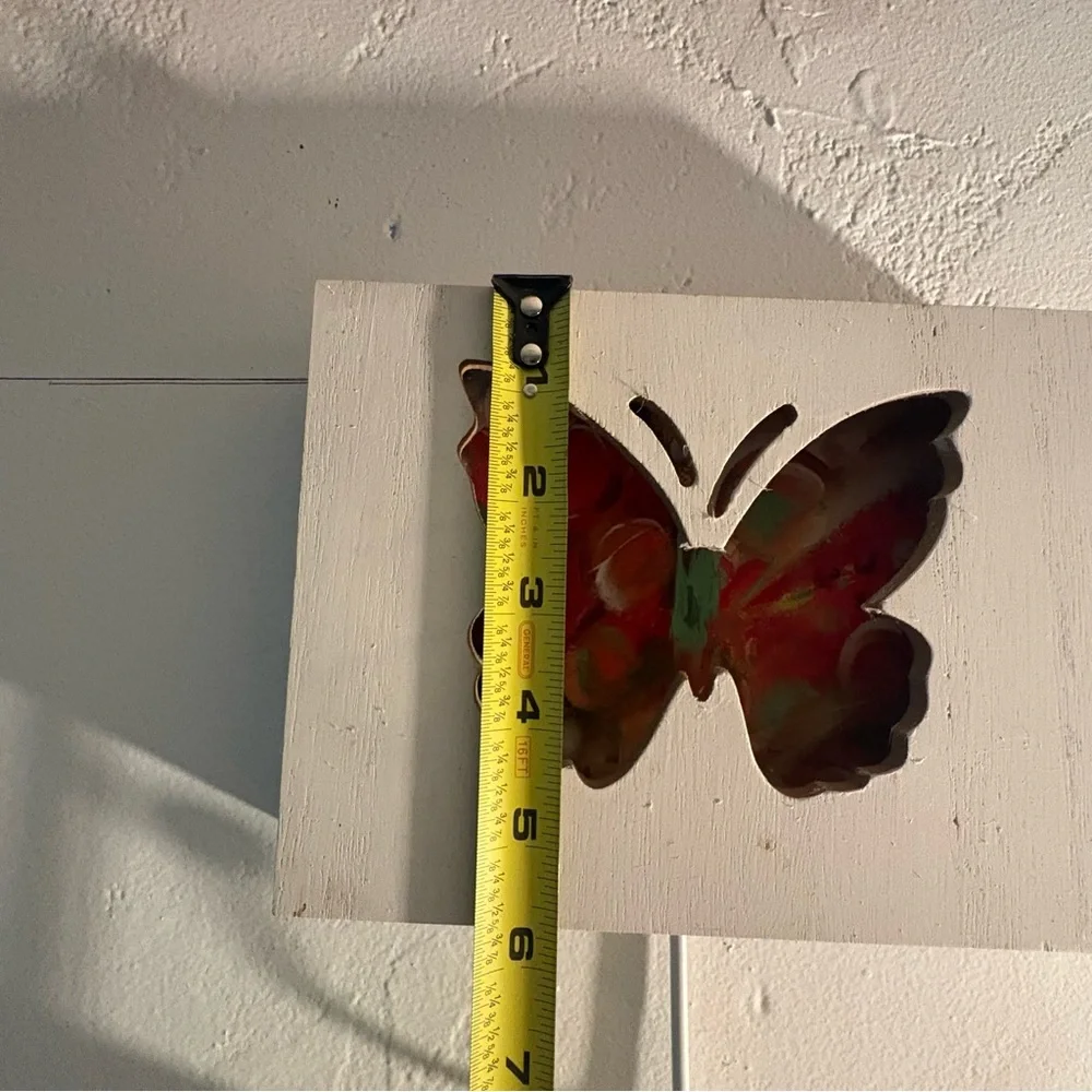 🦋 Butterfly Wall Hook & Decorative Plaque | Cottage / Farmhouse Decor 🦋
